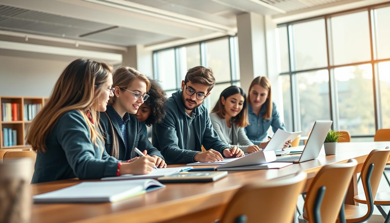 Digital learning platform with online study materials